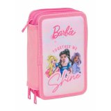 Tredobbelt Penalhus Barbie Pink 12,5 x 19,5 x 5,5 cm 37 Dele #1