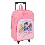 Skolerygsk med Hjul Barbie Pink 32 x 42 x 14 cm #1