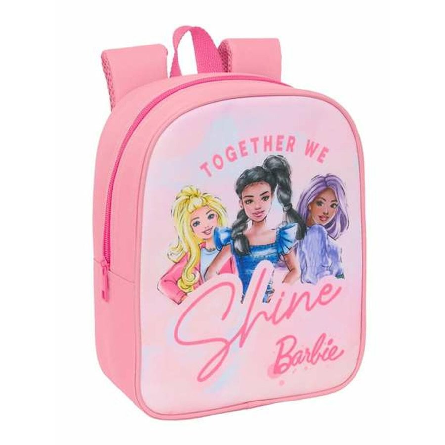 Skoletaske Barbie Pink 22 x 27 x 10 cm #1