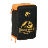 Tredobbelt Penalhus Jurassic World Sort 12,5 x 19,5 x 5,5 cm 37 Dele #5