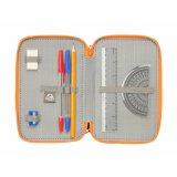 Tredobbelt Penalhus Jurassic World Sort 12,5 x 19,5 x 5,5 cm 37 Dele #2