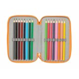 Tredobbelt Penalhus Jurassic World Sort 12,5 x 19,5 x 5,5 cm 37 Dele #3