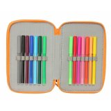 Tredobbelt Penalhus Jurassic World Sort 12,5 x 19,5 x 5,5 cm 37 Dele #4