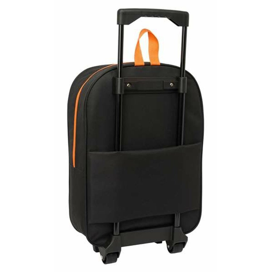 Skolerygsk med Hjul Jurassic World Sort 32 x 42 x 14 cm #5