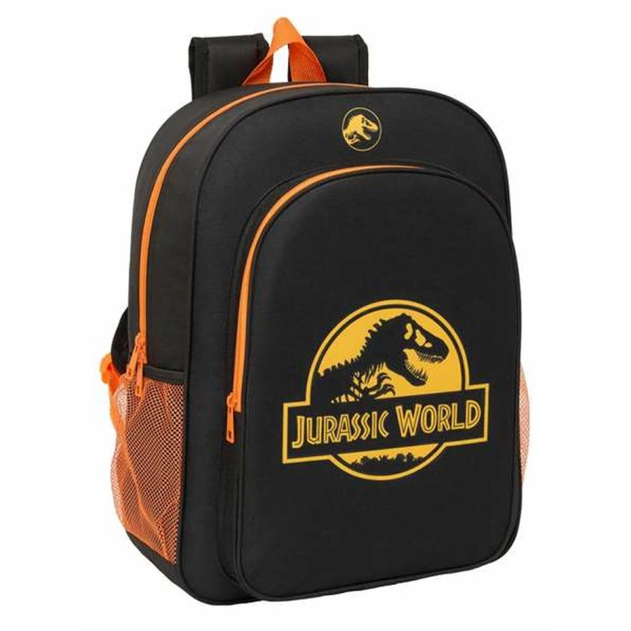 Skoletaske Jurassic World Sort 33 x 42 x 14 cm #1