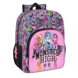 Skoletaske Monster High Drama Multifarvet 33 x 42 x 14 cm #1