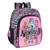 Skoletaske Monster High Drama Multifarvet 32 x 38 x 12 cm #1