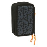 Tredobbelt Penalhus Naruto Sort 12,5 x 19,5 x 5,5 cm 37 Dele #2