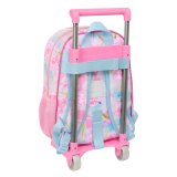 Skolerygsk med Hjul Barbie Painterly Pink Himmelbl 26 x 11 x 67 cm 26 x 34 x 11 cm #2