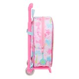 Skolerygsk med Hjul Barbie Painterly Pink Himmelbl 22 x 27 x 10 cm #2