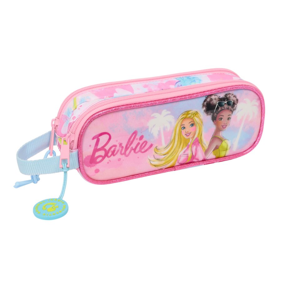 Dobbelt carry-all Barbie Painterly Pink Himmelbl 21 x 8 x 6 cm #1