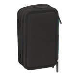 Tredobbelt Penalhus Safta Urban style Bl� Gr� 12,5 x 19,5 x 5,5 cm 37 Dele #3