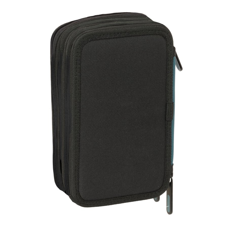 Tredobbelt Penalhus Safta Urban style Bl� Gr� 12,5 x 19,5 x 5,5 cm 37 Dele #3