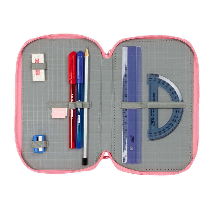 Penalhus med Tilbehr Moos Passion Multifarvet 12,5 x 19,5 x 5,5 cm 37 Dele #2