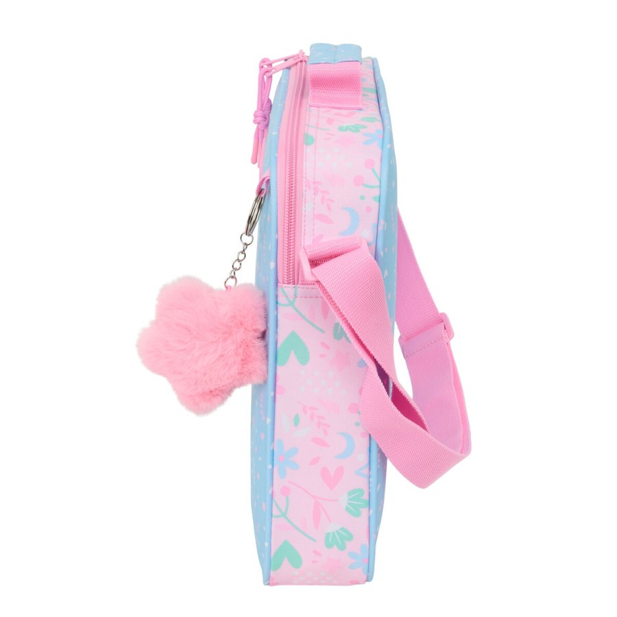 Skole skoletaske BlackFit8 Smile Pink Lysebl 38 x 28 x 6 cm #2