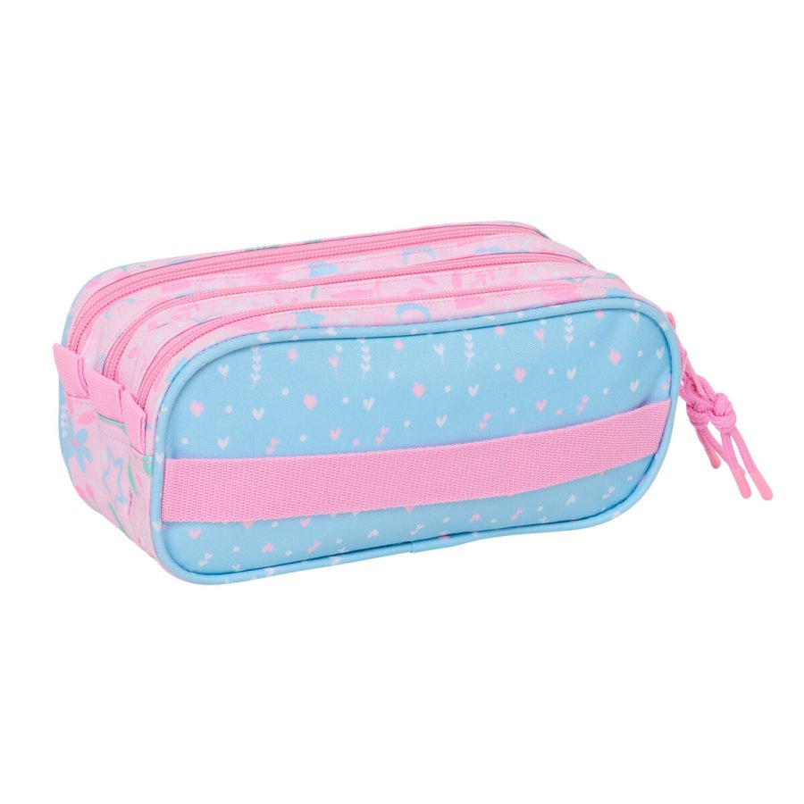 Tredobbelt bretaske BlackFit8 Smile Pink Lysebl 21,5 x 10 x 8 cm #4