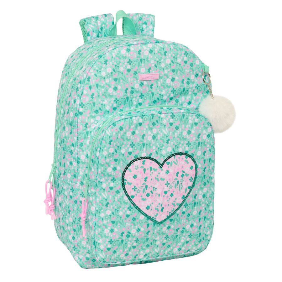 Skoletaske Safta Cuore Mint 30 x 46 x 14 cm #1