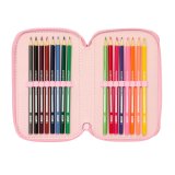 Tredobbelt Penalhus Lilo & Stitch Ice cream Pink 12,5 x 19,5 x 5,5 cm 37 Dele #6