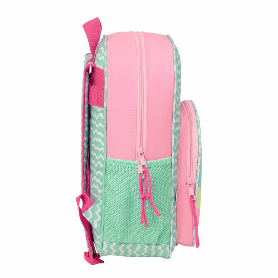 Skoletaske Lilo & Stitch Ice cream Pink 32 x 38 x 12 cm #3