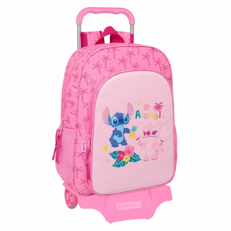 Skoletaske Lilo & Stitch Chill Pink 33 x 42 x 14 cm #1