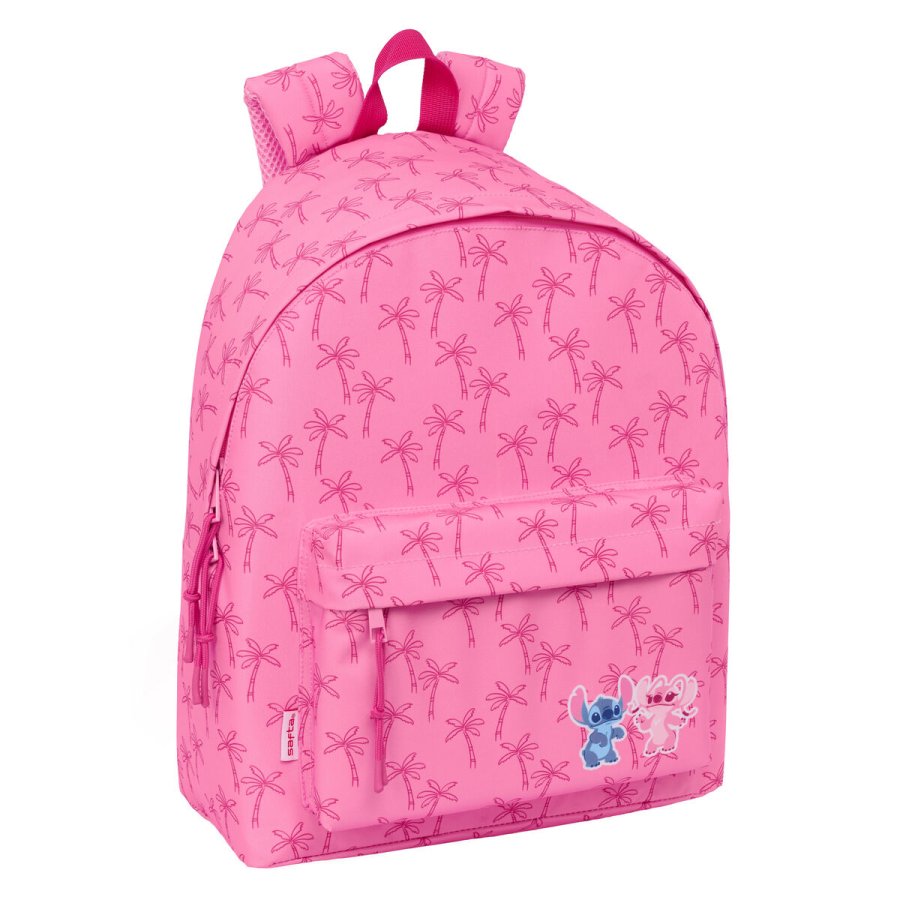 Skoletaske Lilo & Stitch Chill Pink Mint 33 x 42 x 15 cm #1
