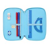 Tredobbelt Penalhus Lilo & Stitch Happy Himmelbl 12,5 x 19,5 x 5,5 cm 37 Dele #3