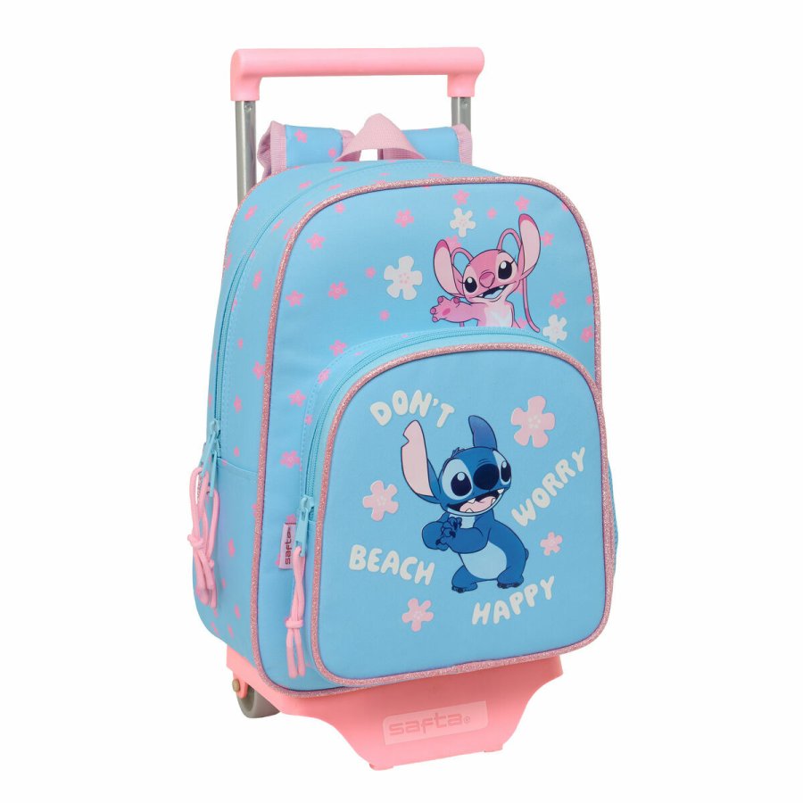Skoletaske Lilo & Stitch Happy Himmelbl 26 x 11 x 67 cm 26 x 34 x 11 cm #1