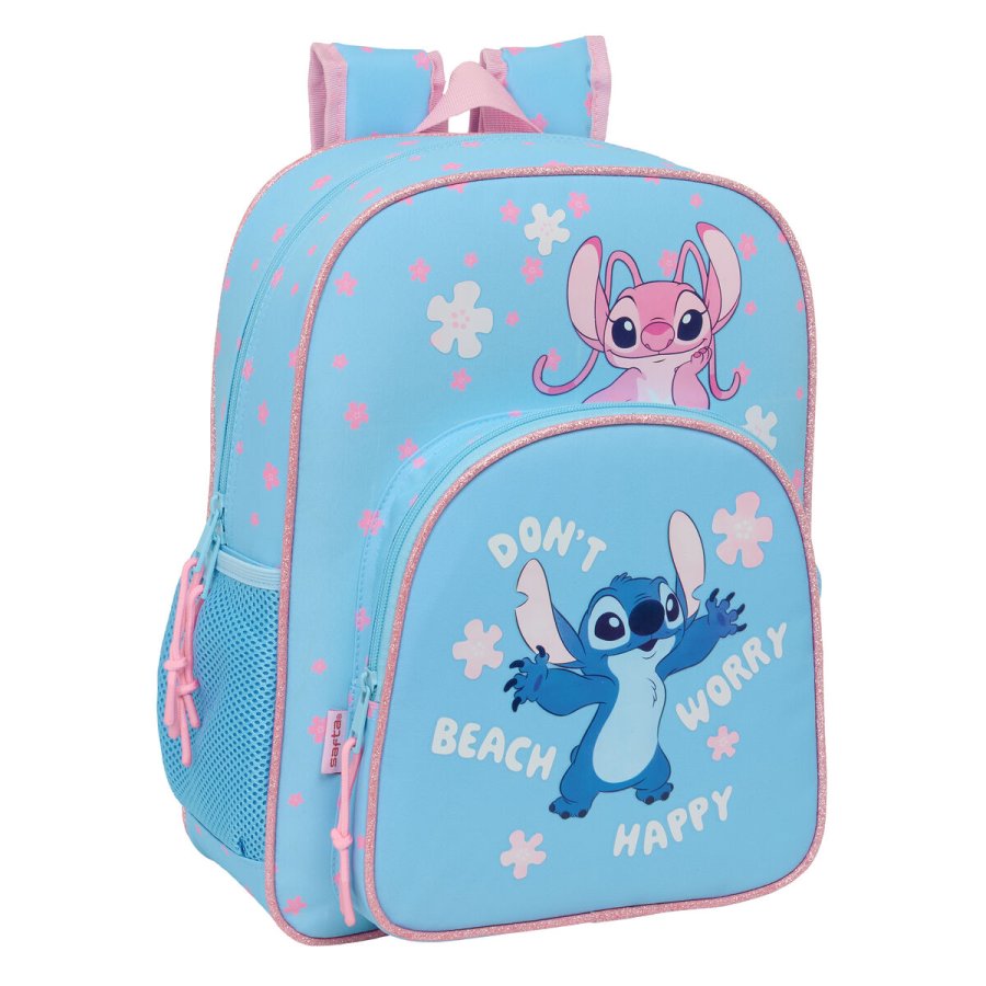 Skoletaske Lilo & Stitch Happy Himmelbl 32 x 38 x 12 cm #3