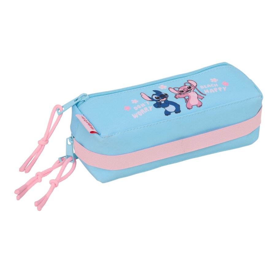 Tredobbelt bretaske Lilo & Stitch Happy Himmelbl 22 x 8,5 x 6 cm #2
