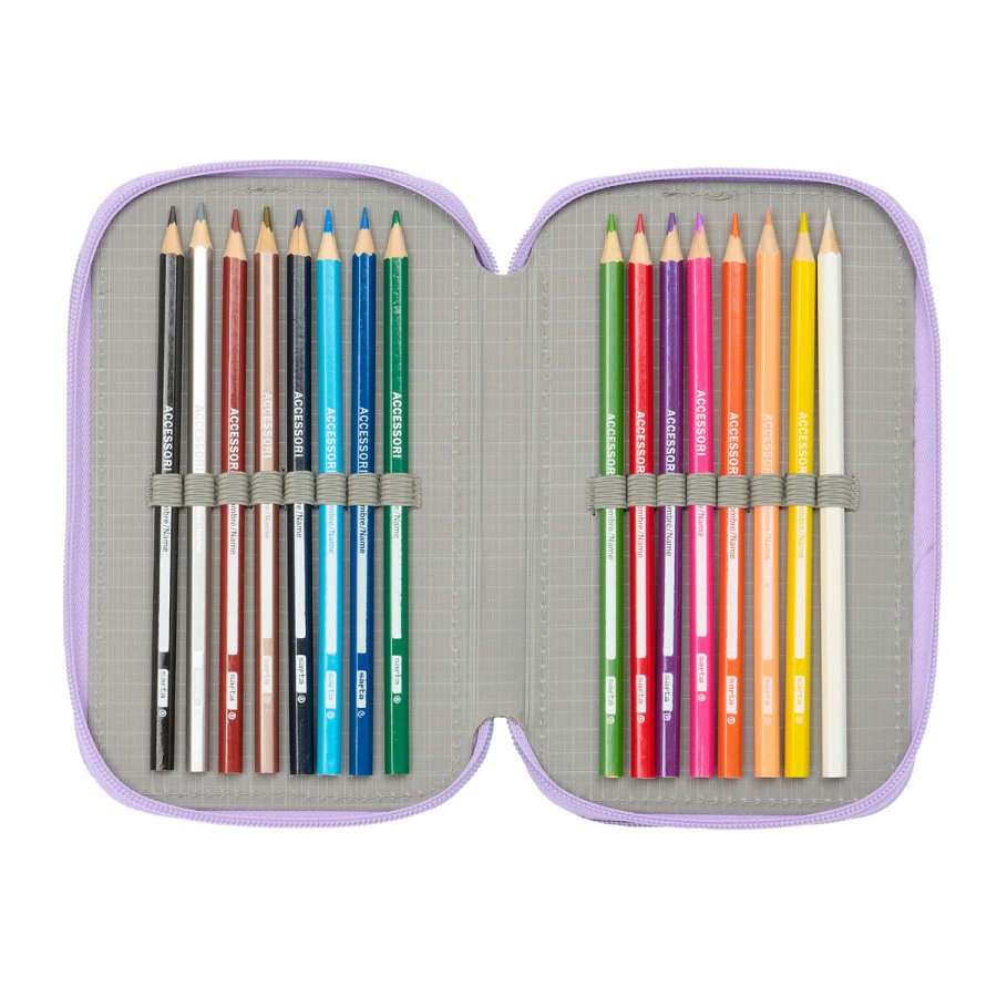 Tredobbelt Penalhus Frozen Spirit Syren 12,5 x 19,5 x 5,5 cm 37 Dele #6