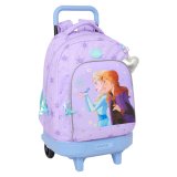 Skolerygsk med Hjul Frozen Spirit Syren 33 x 45 x 22 cm #1