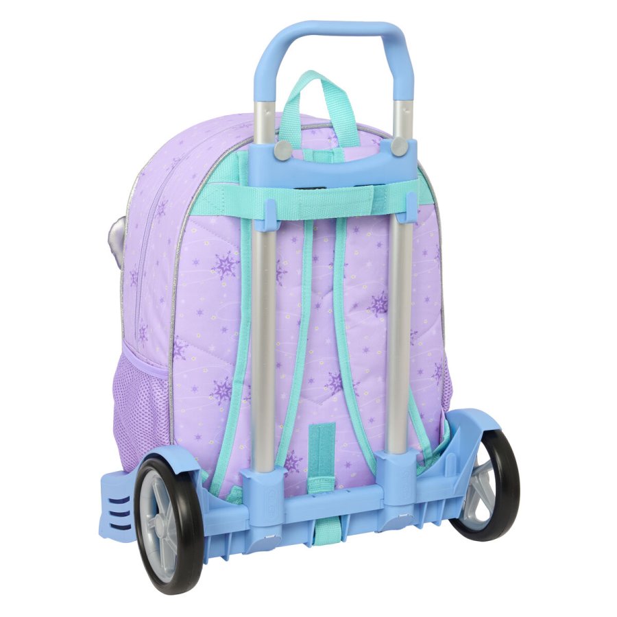 Skolerygsk med Hjul Frozen Spirit Syren 33 x 42 x 14 cm #2