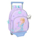 Skolerygsk med Hjul Frozen Spirit Syren 28 x 34 x 10 cm #1