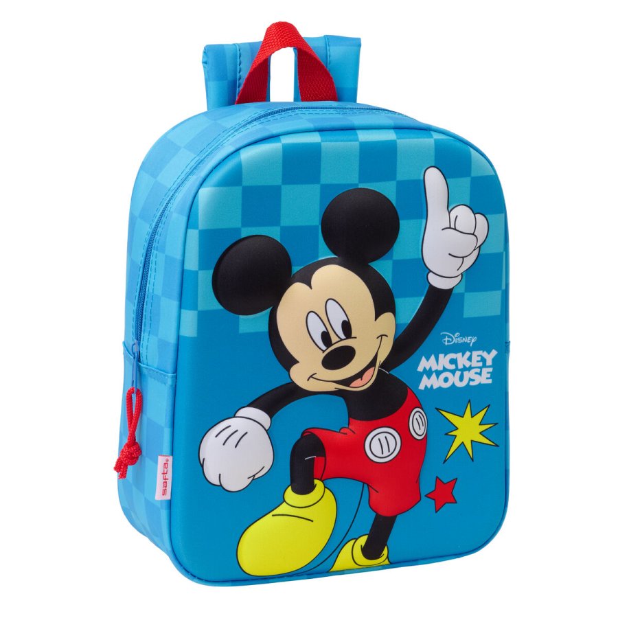 Brnetaske Mickey Mouse Clubhouse Bl 22 x 27 x 10 cm 3D #1