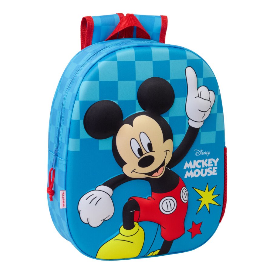 Brnetaske Mickey Mouse Clubhouse Bl 27 x 33 x 10 cm 3D #1