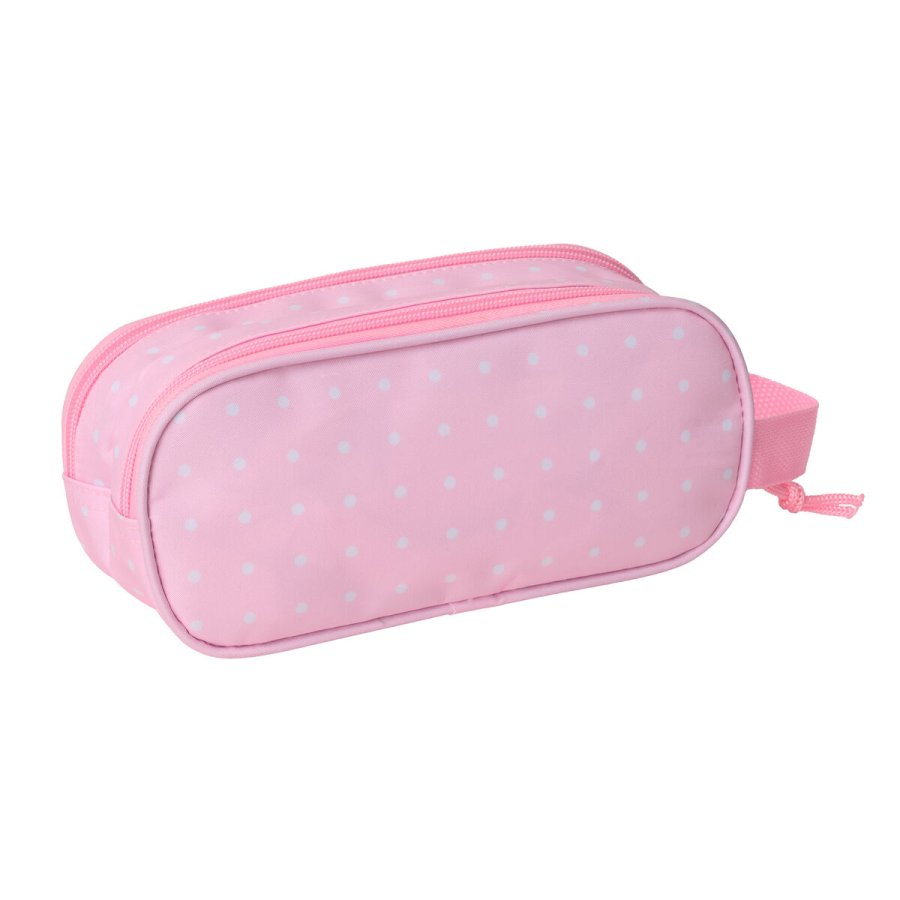 Dobbelt carry-all Minnie Mouse Pink 21 x 8 x 6 cm 3D #3