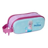 Dobbelt carry-all Frozen Pink Himmelbl 21 x 8 x 6 cm 3D #1