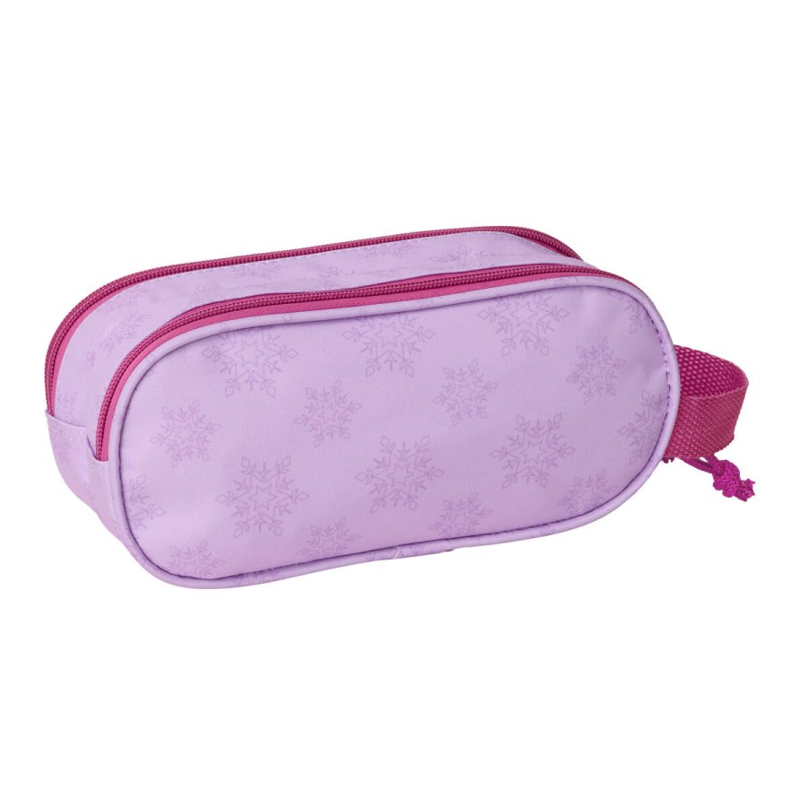 Dobbelt carry-all Frozen Pink Himmelbl 21 x 8 x 6 cm 3D #2
