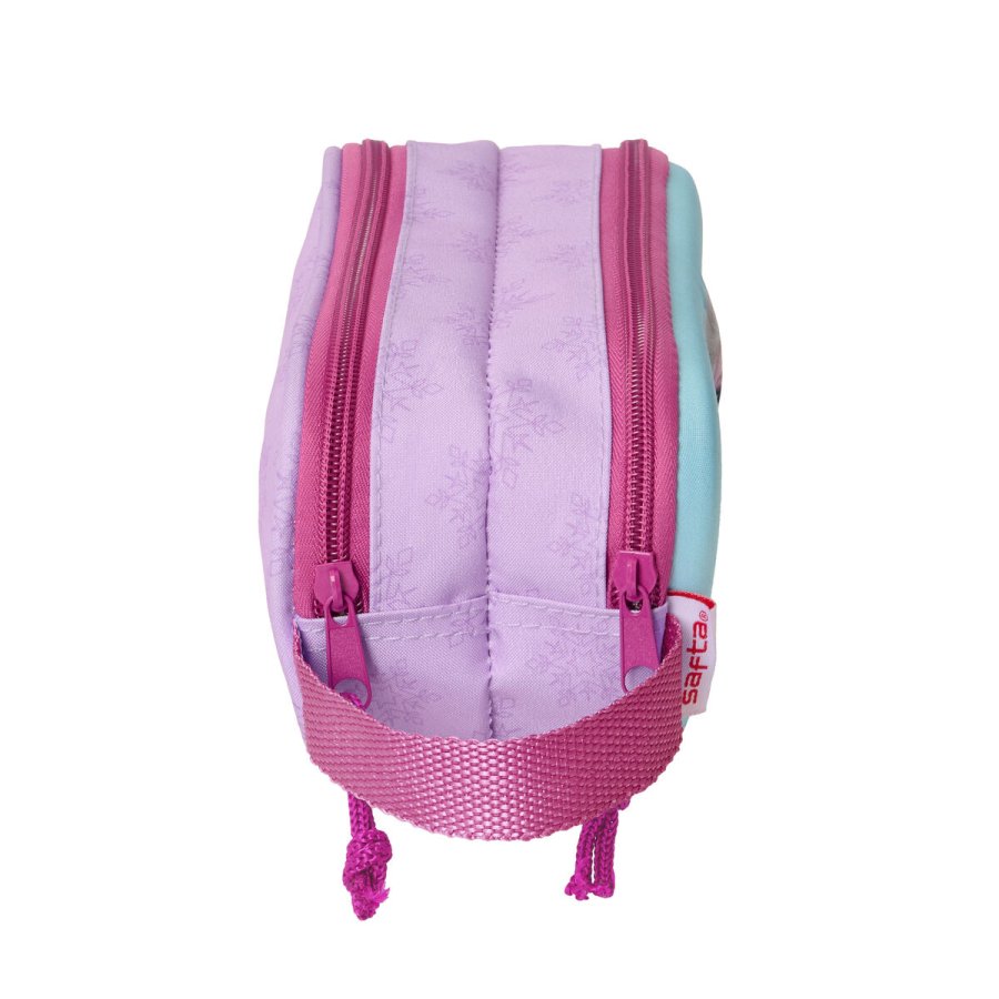 Dobbelt carry-all Frozen Pink Himmelbl 21 x 8 x 6 cm 3D #3