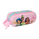 Dobbelt carry-all Frozen Pink Himmelbl 21 x 8 x 6 cm 3D #1
