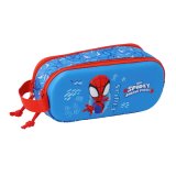 Dobbelt carry-all Spider-Man Rd Marinebl 21 x 8 x 6 cm 3D #1