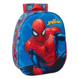 Brnetaske Spider-Man Rd Marinebl 27 x 33 x 10 cm 3D #1
