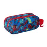 Dobbelt carry-all Spider-Man Rd Marinebl 21 x 8 x 6 cm 3D #3