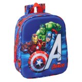 Brnetaske The Avengers Rd Mrkebl 22 x 27 x 10 cm 3D #1