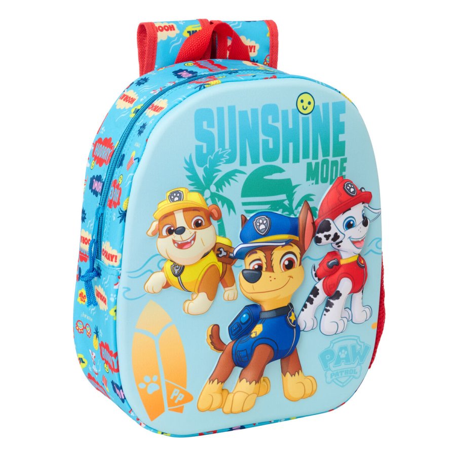 Brnetaske The Paw Patrol Bl 27 x 33 x 10 cm 3D #1