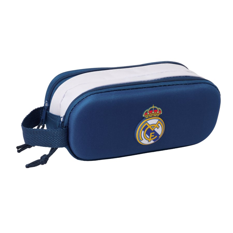 Dobbelt carry-all Real Madrid C.F. Sort 21 x 8 x 6 cm 3D #1