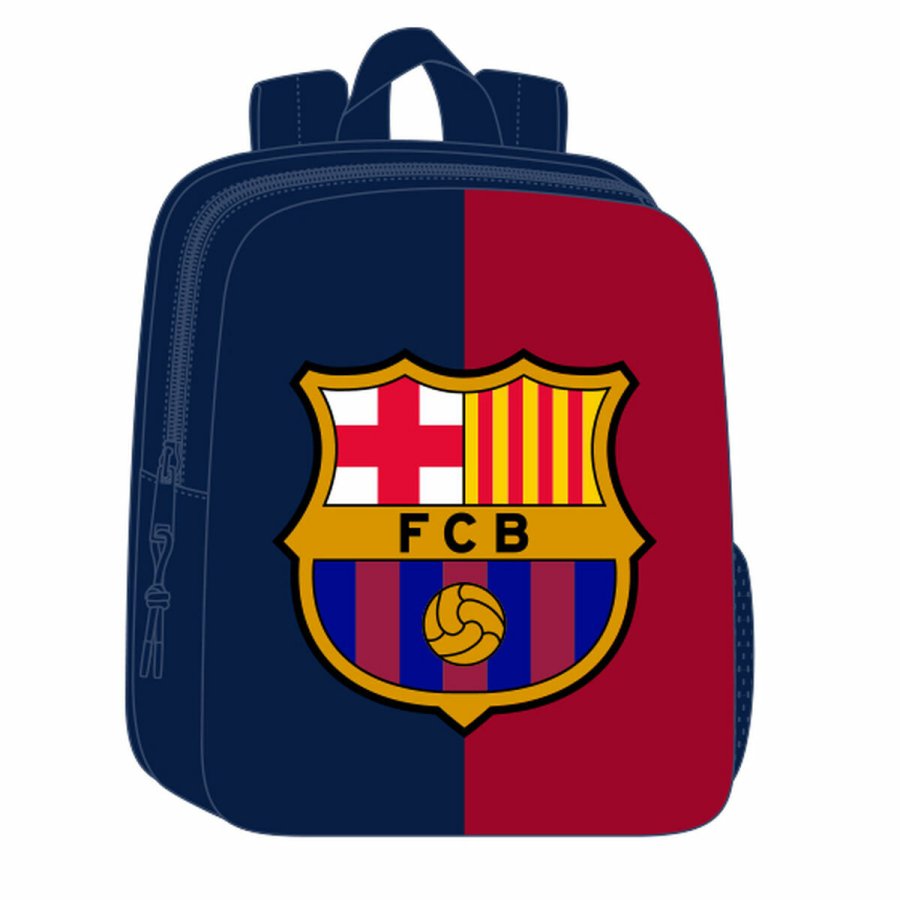 Brnetaske F.C. Barcelona Bl Rdbrun 22 x 27 x 10 cm 3D #1