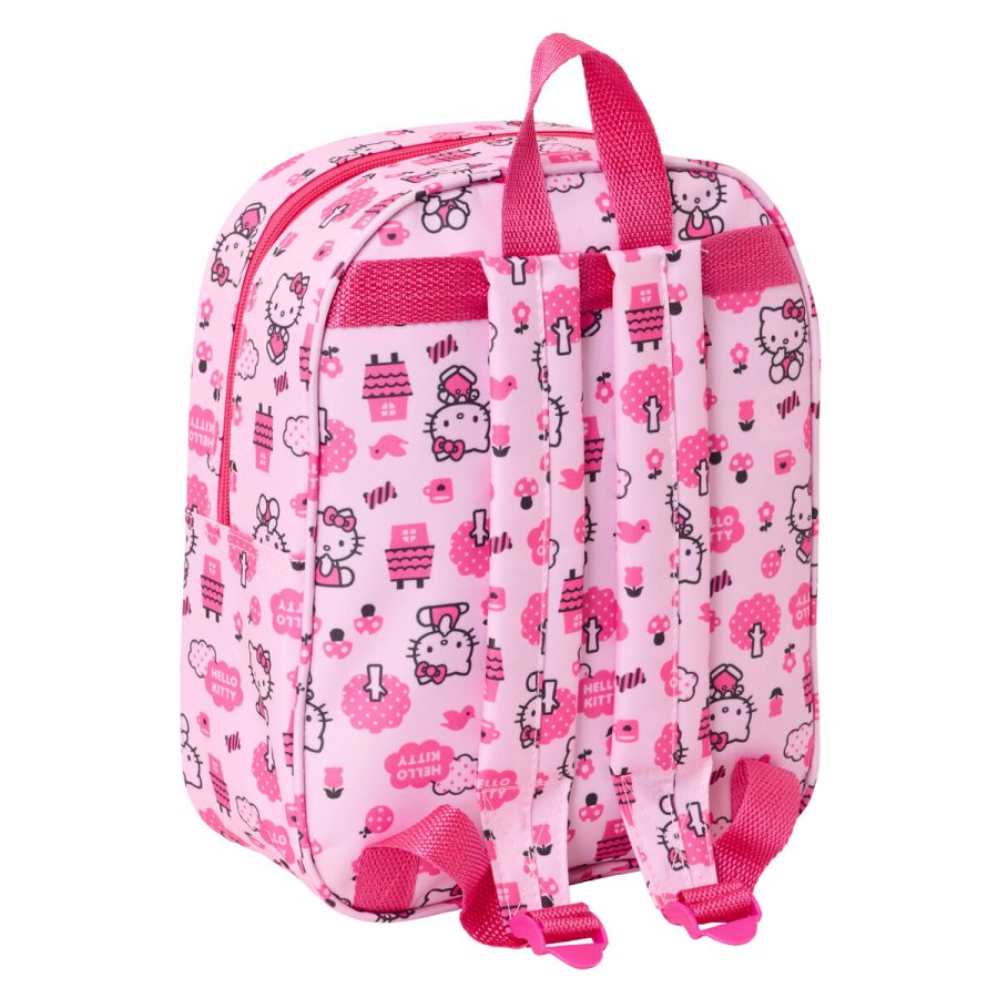 Brnetaske Hello Kitty Pink 22 x 27 x 10 cm 3D #3