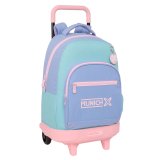 Skolerygsk med Hjul Munich Mellow Bl Pink Himmelbl 33 x 45 x 22 cm #1