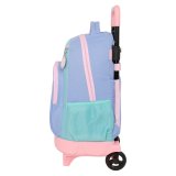 Skolerygsk med Hjul Munich Mellow Bl Pink Himmelbl 33 x 45 x 22 cm #3